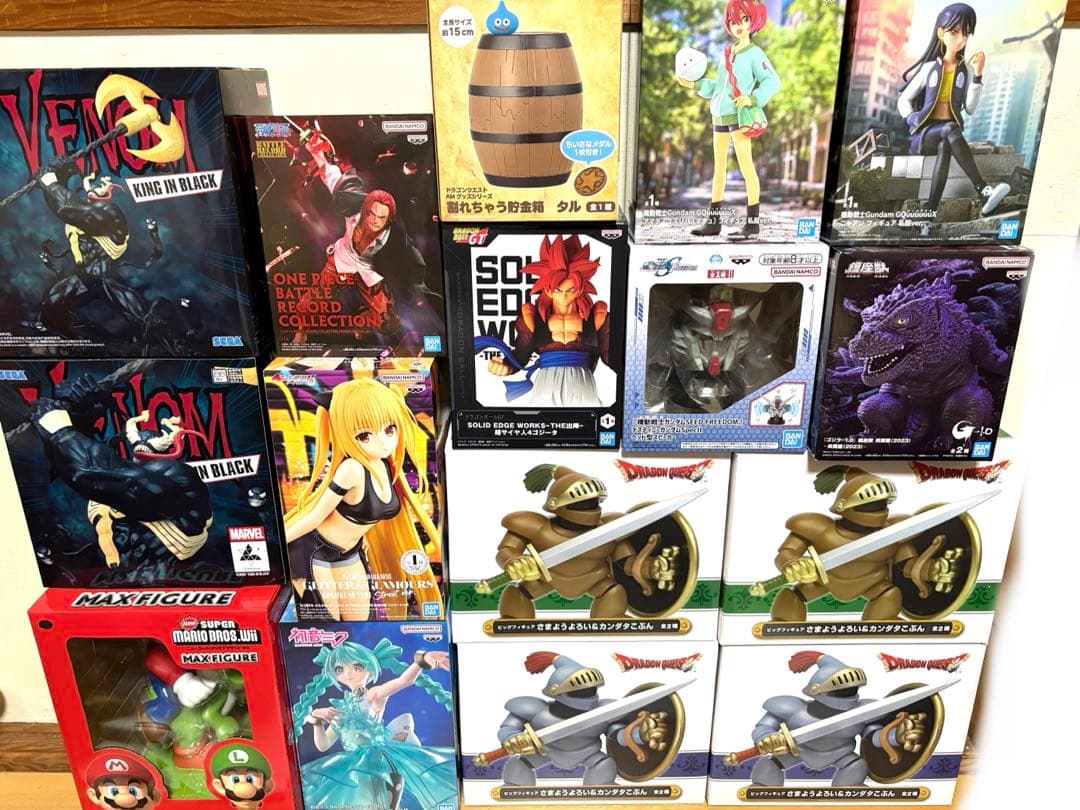 ドラゴンクエスト スーパーマリオ ガンダムスピーカー他 フィギュア16点セット