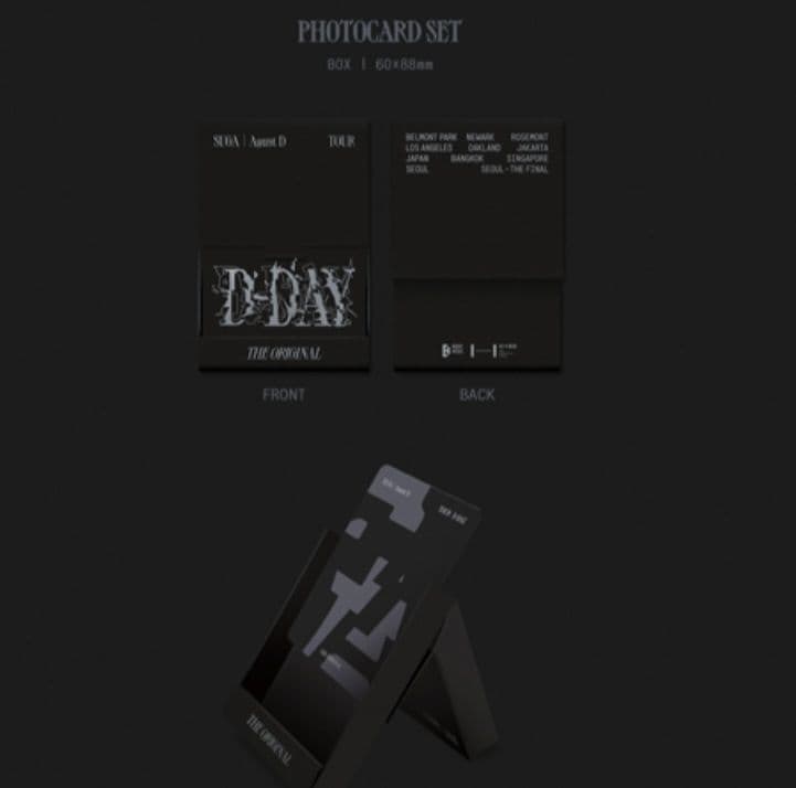 ミュージック BTS SUGA Agust D TOUR D-DAY The Original