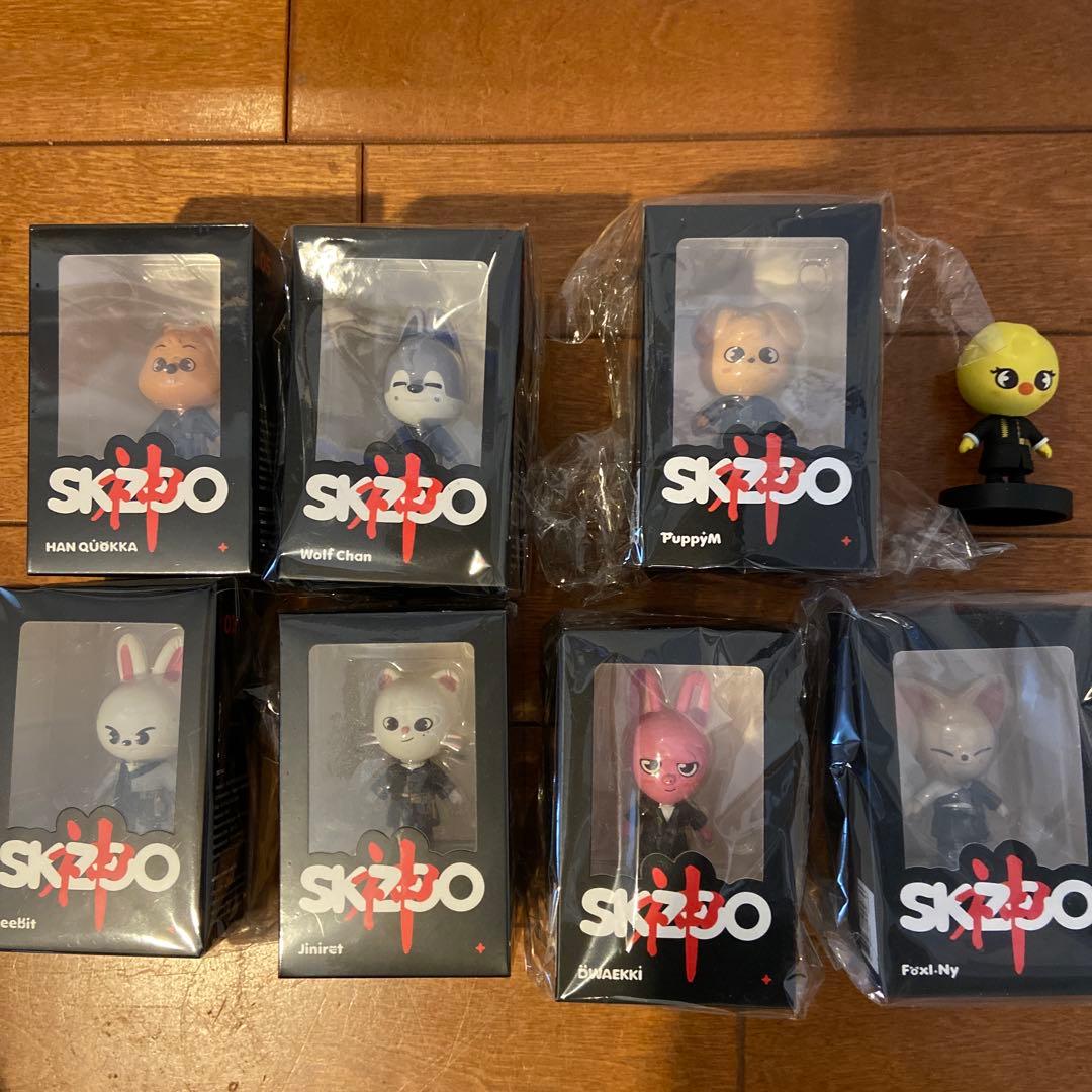 SKZOOフィギュアセット 8体セット 神メニュー