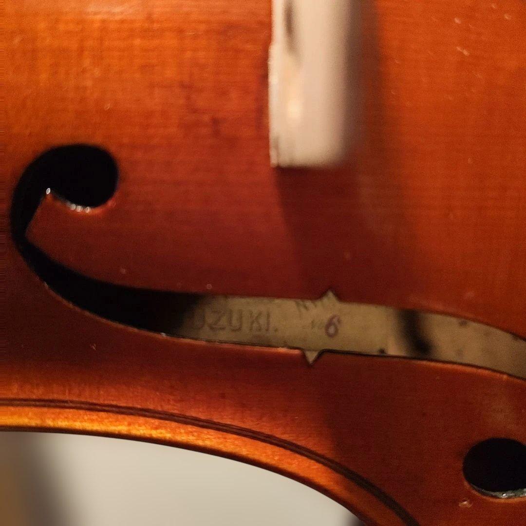 M.SUZUKI　鈴木政吉　no.6 ヴァイオリン　バイオリン 4/4