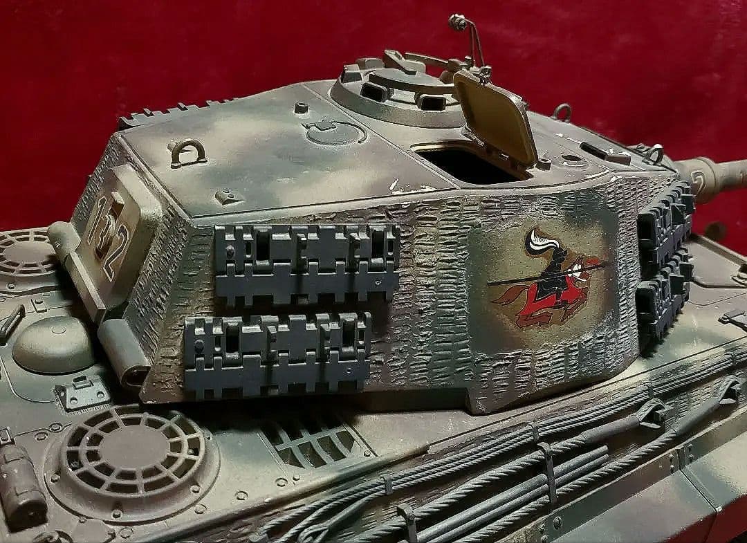 【1981年当時物】☆TAMIYA☆1/16 RC『キングタイガー戦車』