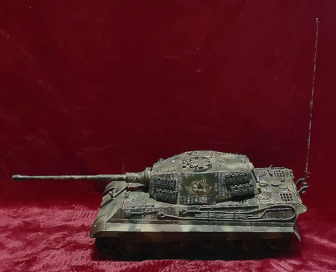 【1981年当時物】☆TAMIYA☆1/16 RC『キングタイガー戦車』