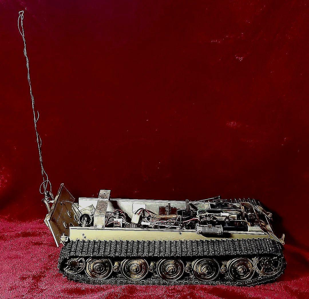 【1981年当時物】☆TAMIYA☆1/16 RC『キングタイガー戦車』