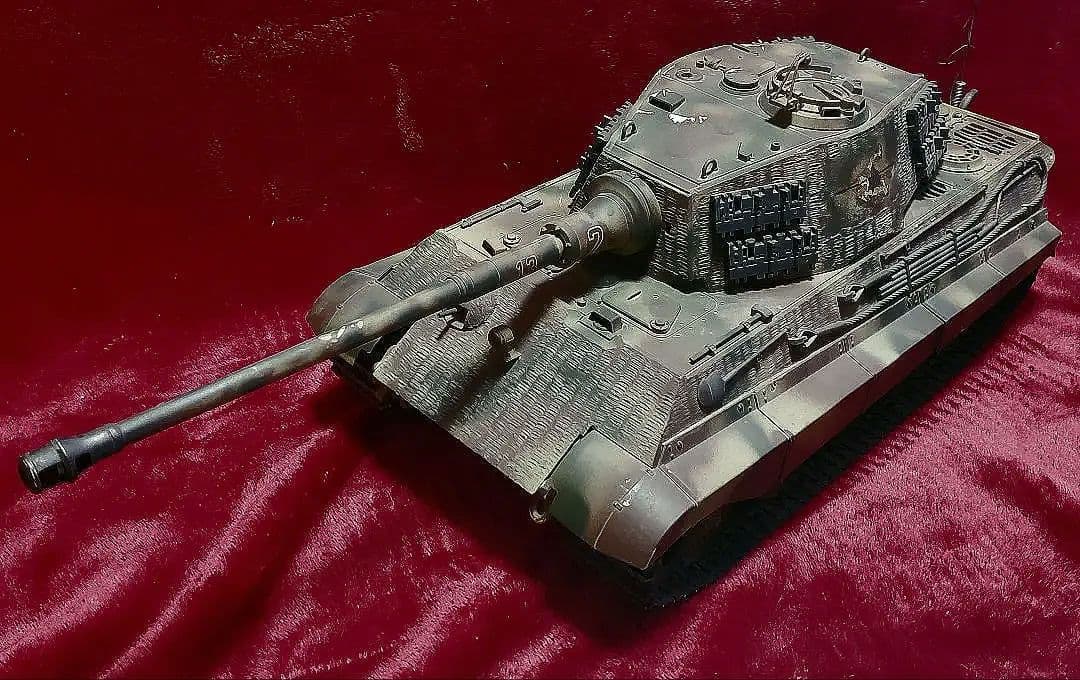 【1981年当時物】☆TAMIYA☆1/16 RC『キングタイガー戦車』