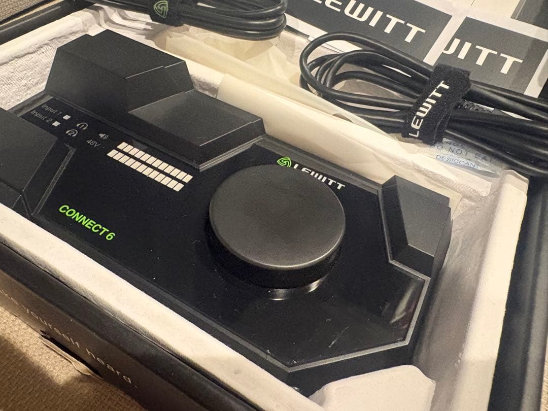 【即購入可能】LEWITT CONNECT 6 オーディオインターフェイス