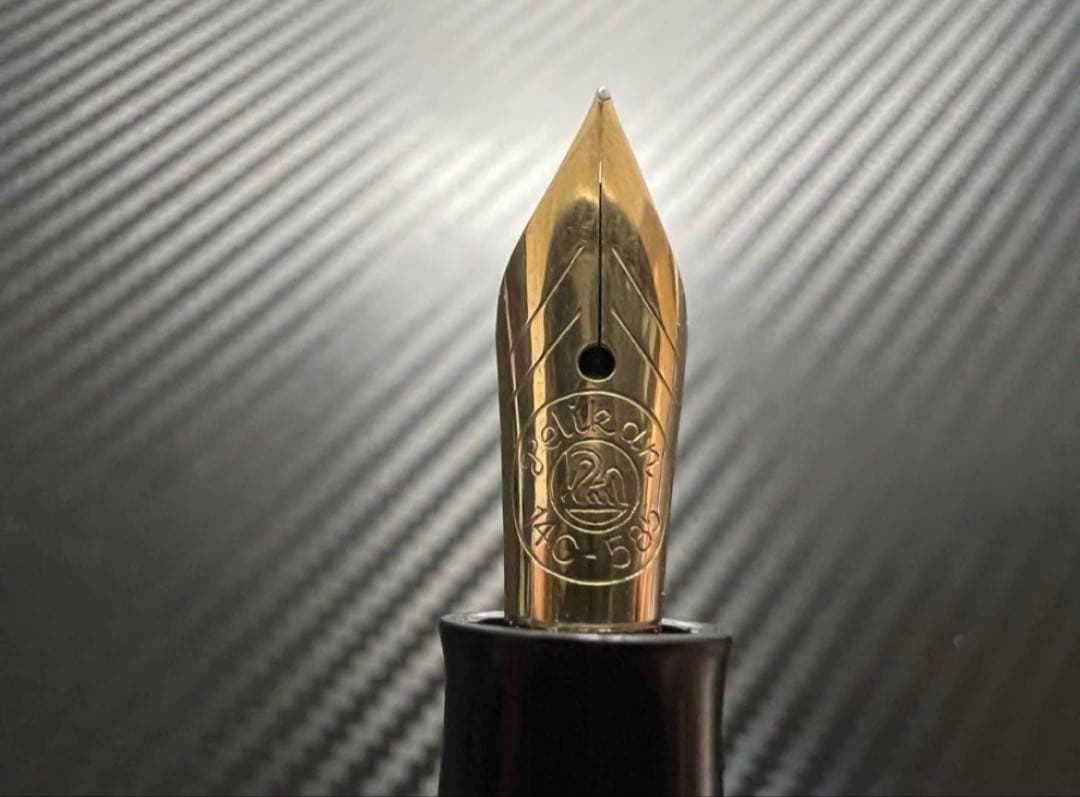 ペリカン 400NN M&K 万年筆 ブラック EF 極細字