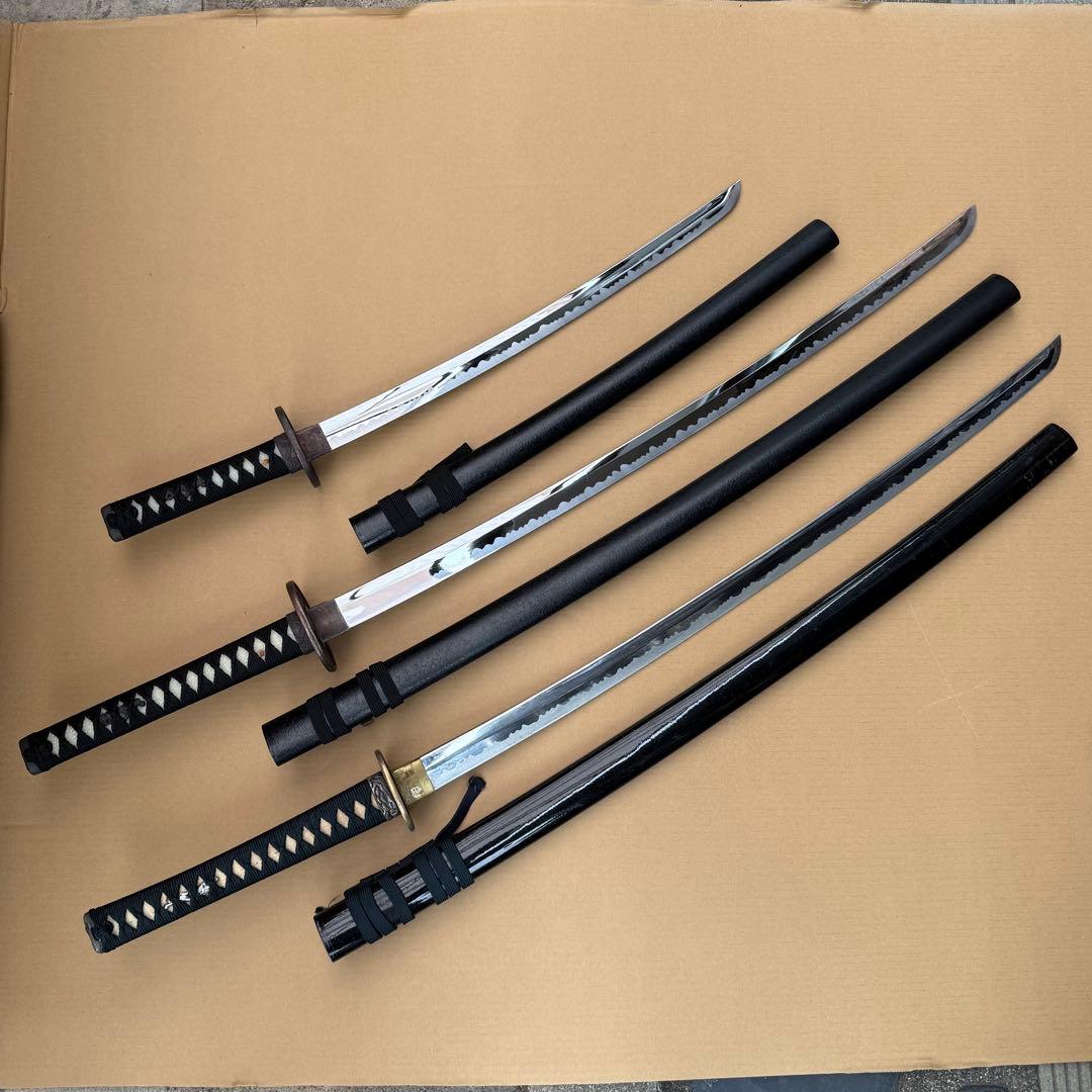 模造刀　3本　模擬刀　刀　和装　コスプレ　侍　サムライ　 日本刀　剣　乱舞　武士