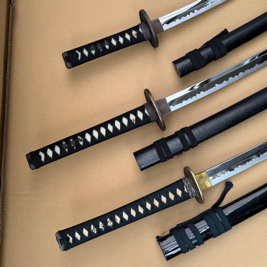 模造刀　3本　模擬刀　刀　和装　コスプレ　侍　サムライ　 日本刀　剣　乱舞　武士