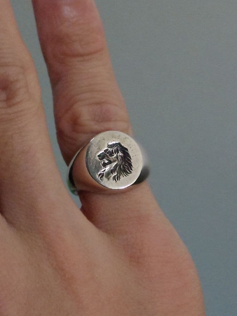 9号【FREDRICK GROVE 】シグネットリングBUNNEY gigi