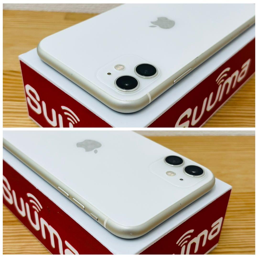 C 訳あり iPhone 11 256 GB SIMフリー ホワイト 本体
