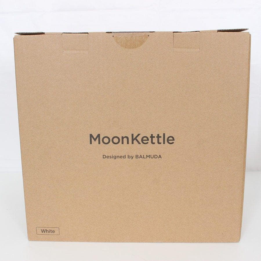 【新品未開封】BALMUDA MoonKettle ホワイト 電気ケトル