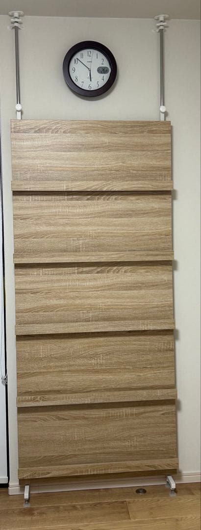 お値下げ！LOWYA 突っ張り棚 壁面収納 パーテーション(80cm)