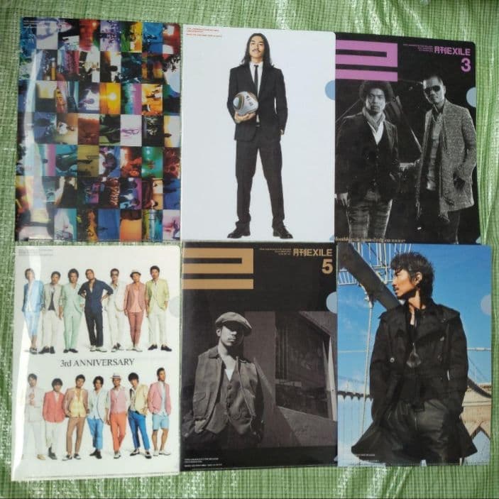 ★セットへ　月刊EXILE クリアファイル　セット