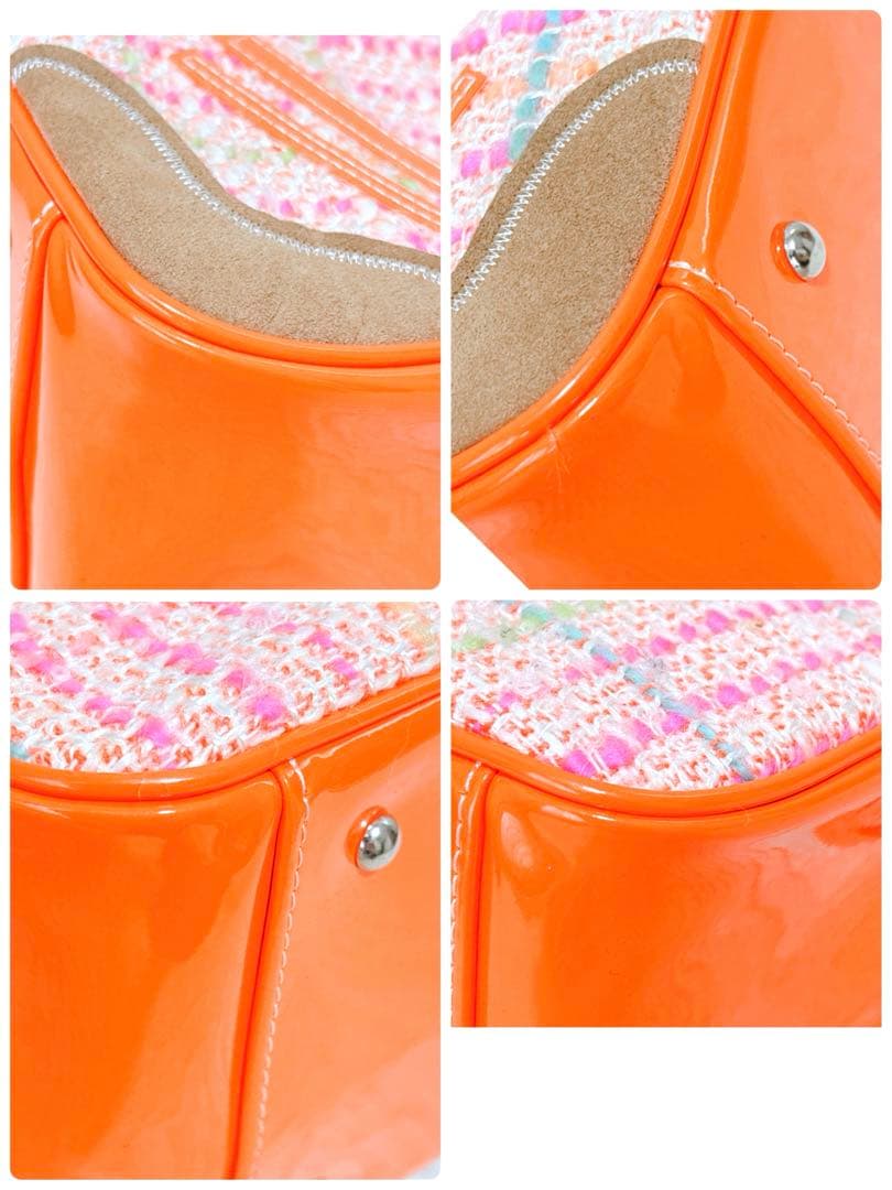 y2k サマンサタバサ×ニッキーヒルトン ミニボストンバッグ ツイード