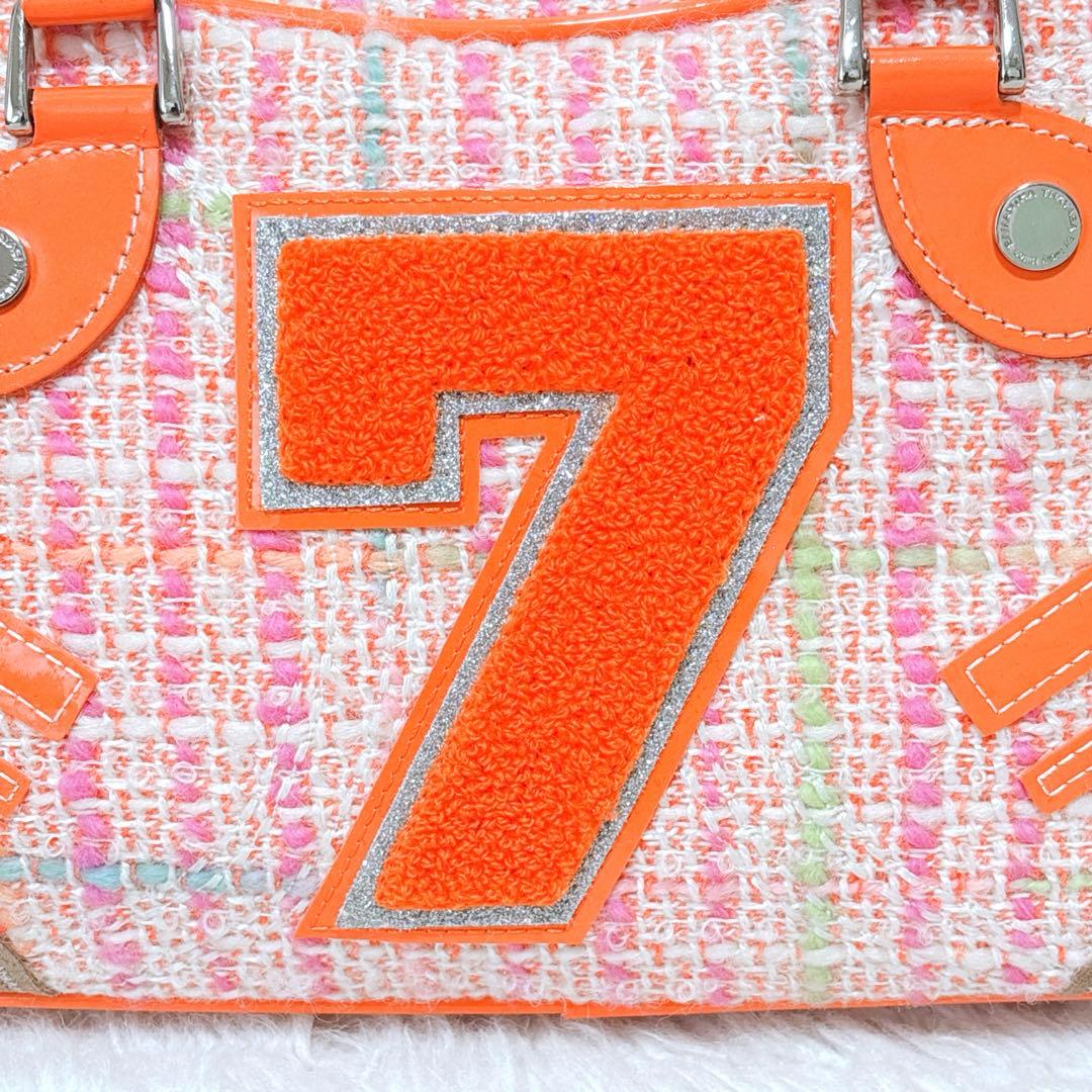 y2k サマンサタバサ×ニッキーヒルトン ミニボストンバッグ ツイード