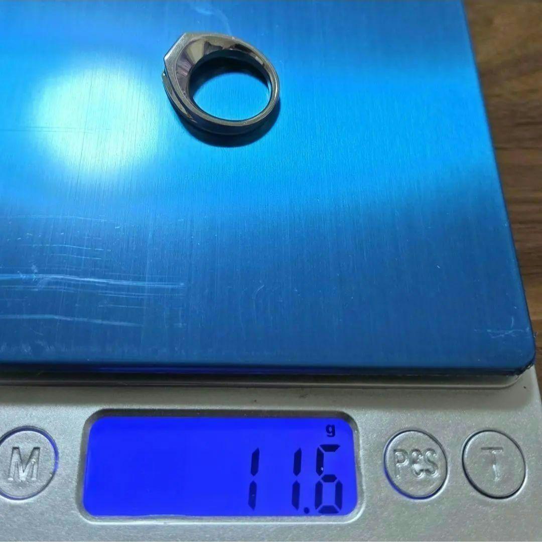 プラチナ900 天然エメラルドリング