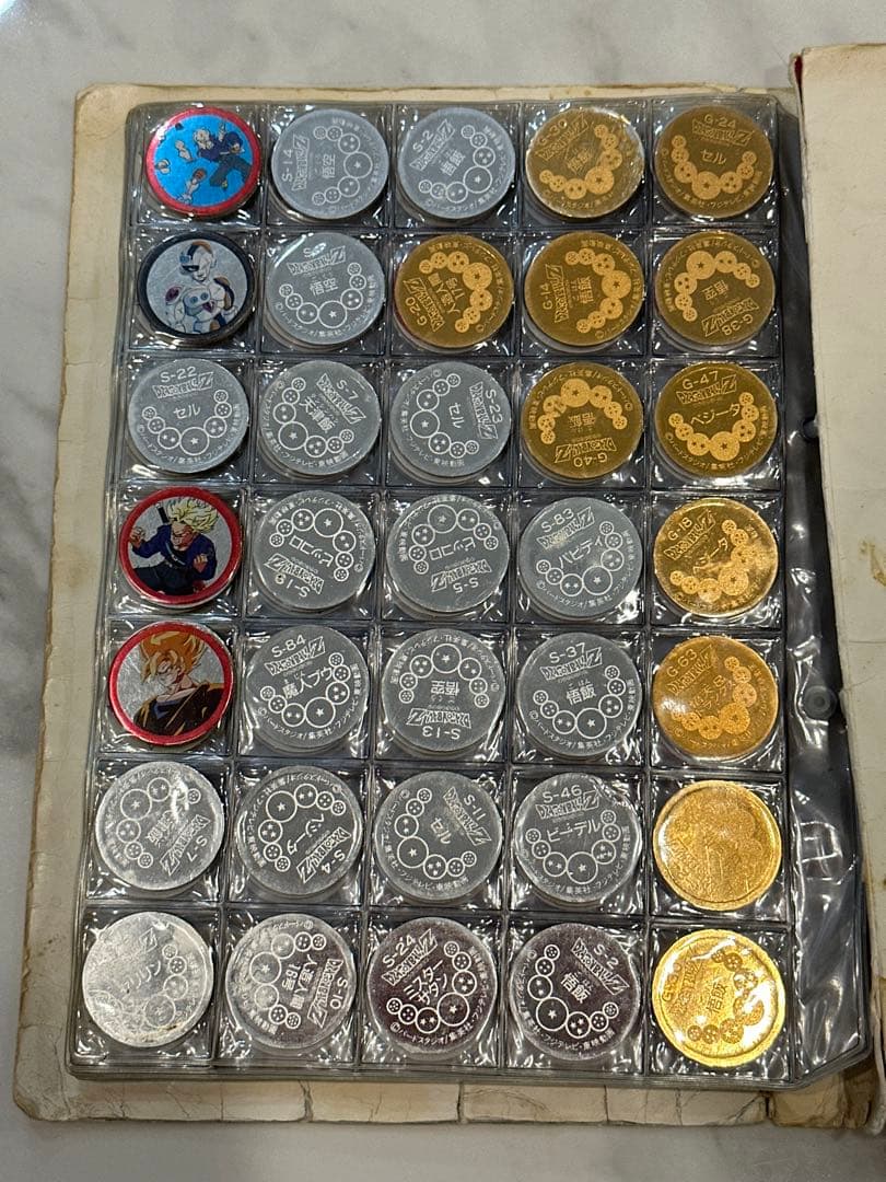 ドラゴンボール メンコ 非売品 メンコホルダー レア S&B