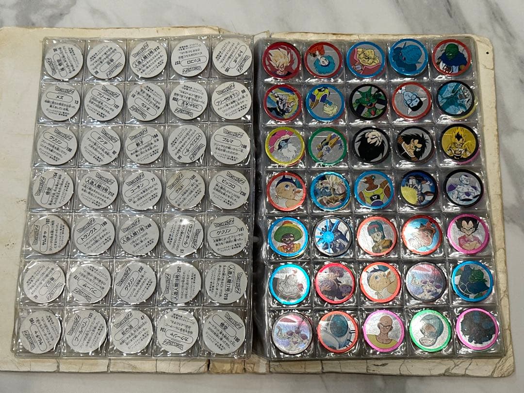 ドラゴンボール メンコ 非売品 メンコホルダー レア S&B