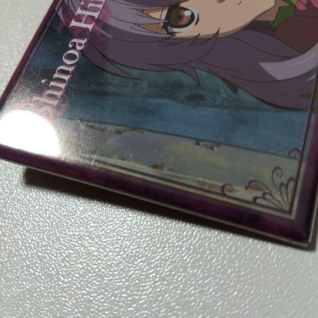 【終わりのセラフ】柊シノア 文教堂 アニメガ 限定 スクエア缶バッジ