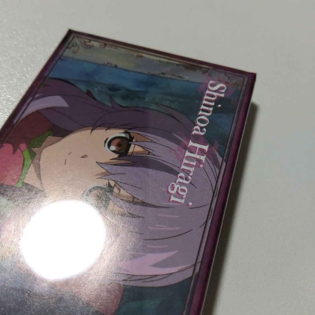 【終わりのセラフ】柊シノア 文教堂 アニメガ 限定 スクエア缶バッジ