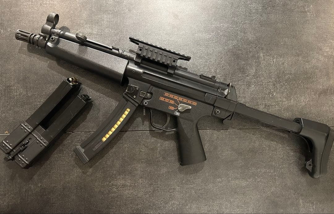 1130迄【多弾マガジン付】東京マルイ MP5J スタンダード電動ガン 動作OK