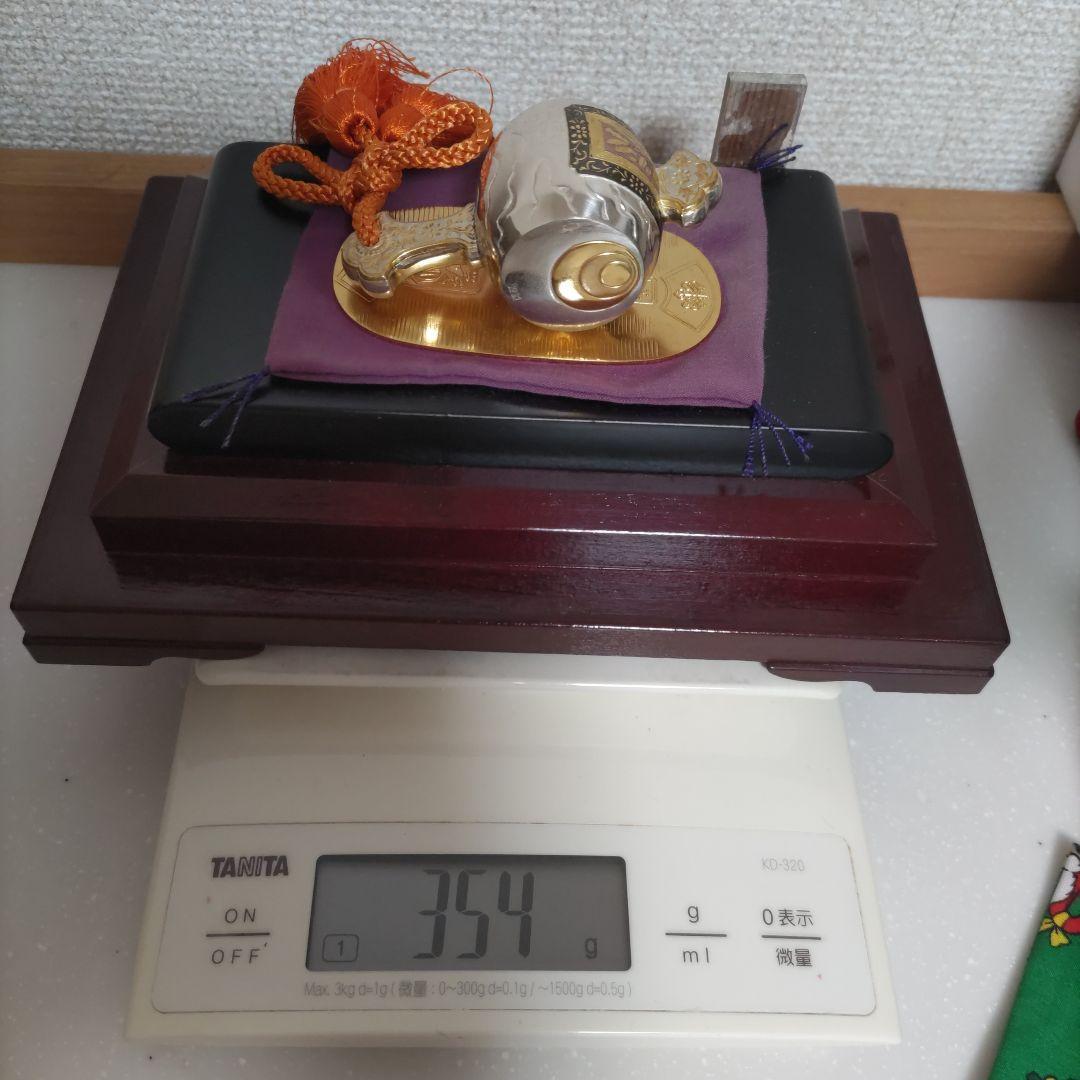 刻印あり　銀製　大判　小槌　縁起物　シルバー　SILVER　銀製品