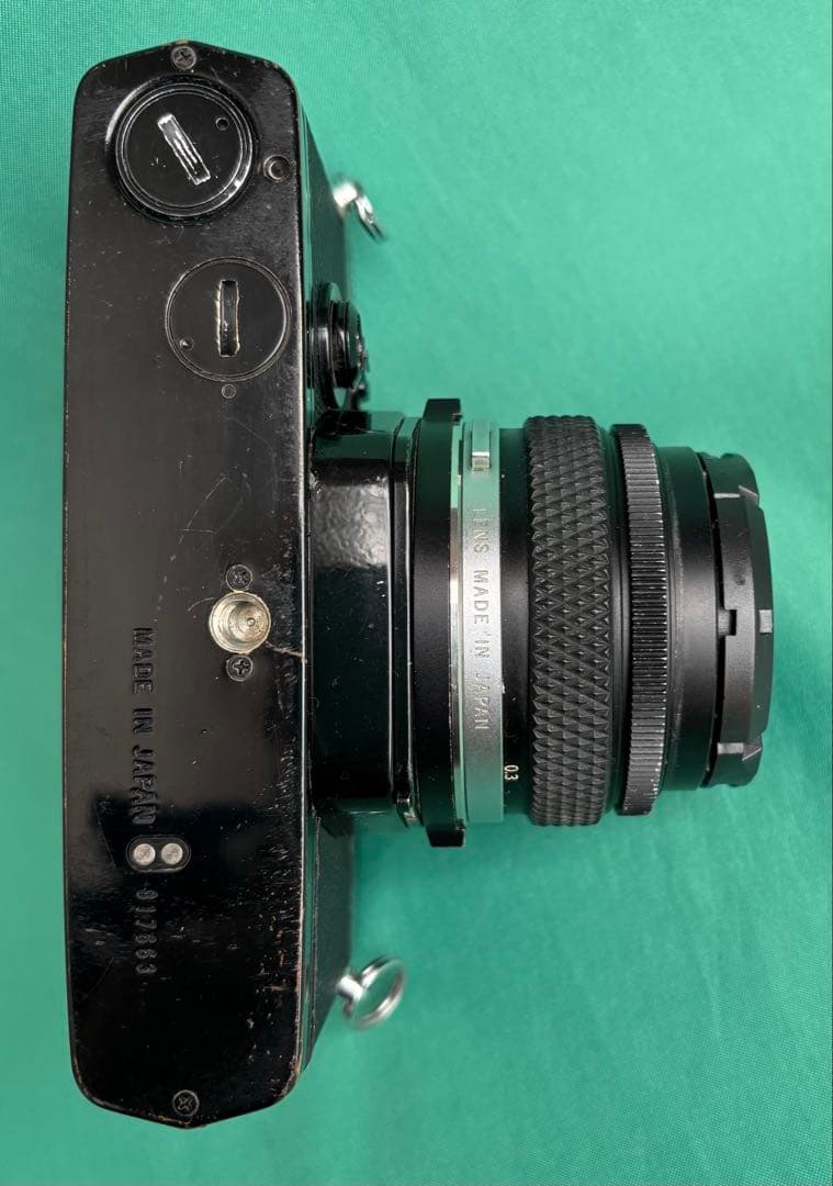 ★ OLYMPUS OM-2N BLACK + 広角レンズ 35mm