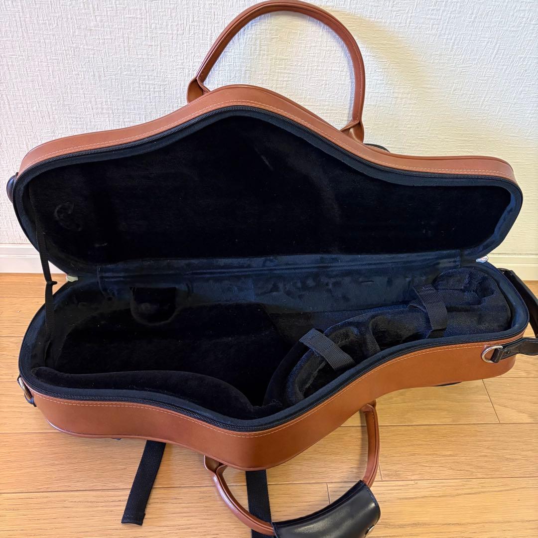 ブロプロ アルトサックスケース BROPRO W700CTL レザーブラウン