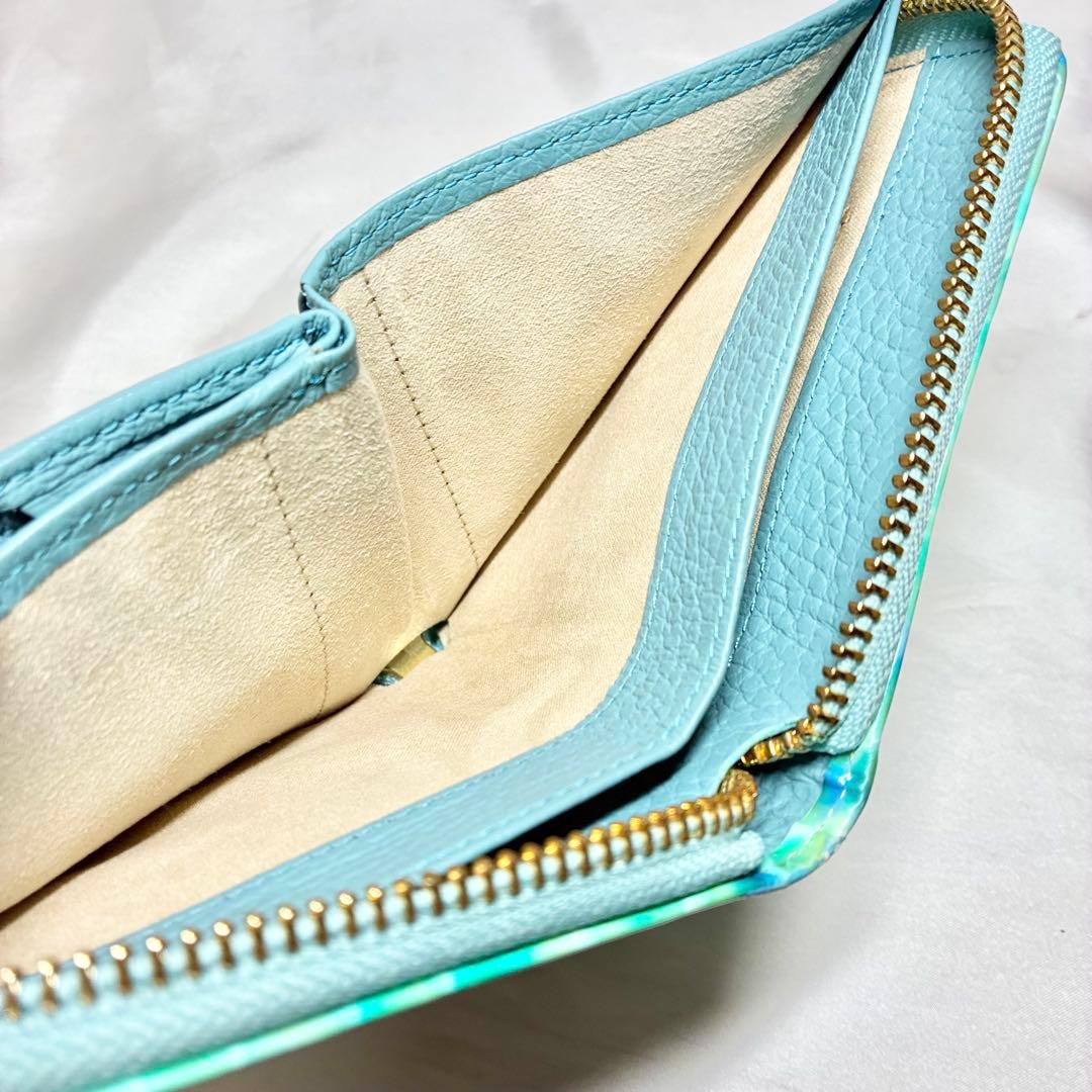 【人気】 ハースケジュール 二つ折り財布 ビューティフルアイランド 完売品