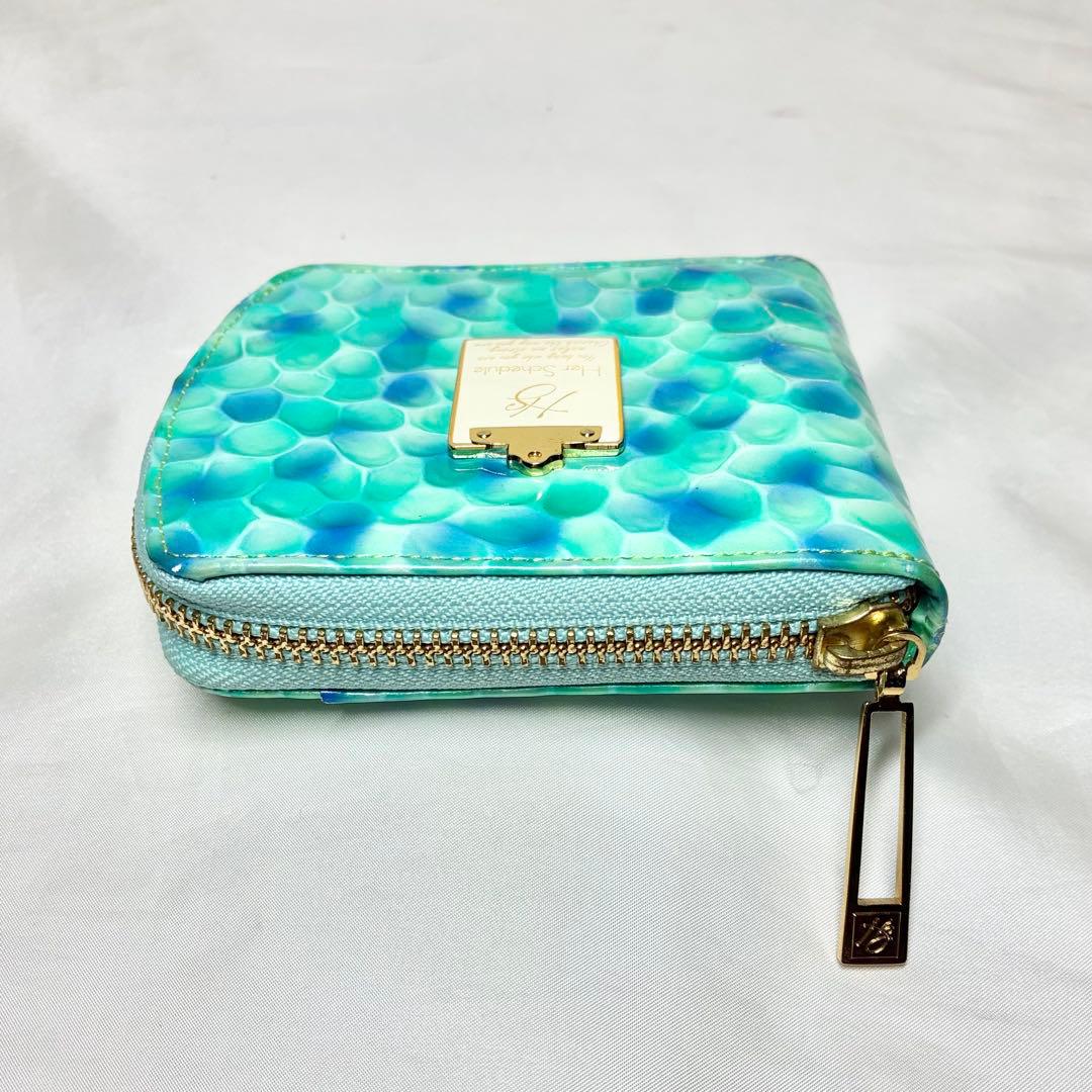 【人気】 ハースケジュール 二つ折り財布 ビューティフルアイランド 完売品