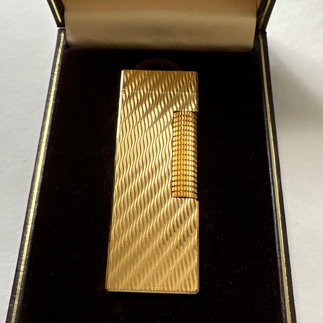 美品 Dunhill ダンヒル ライター ゴールド