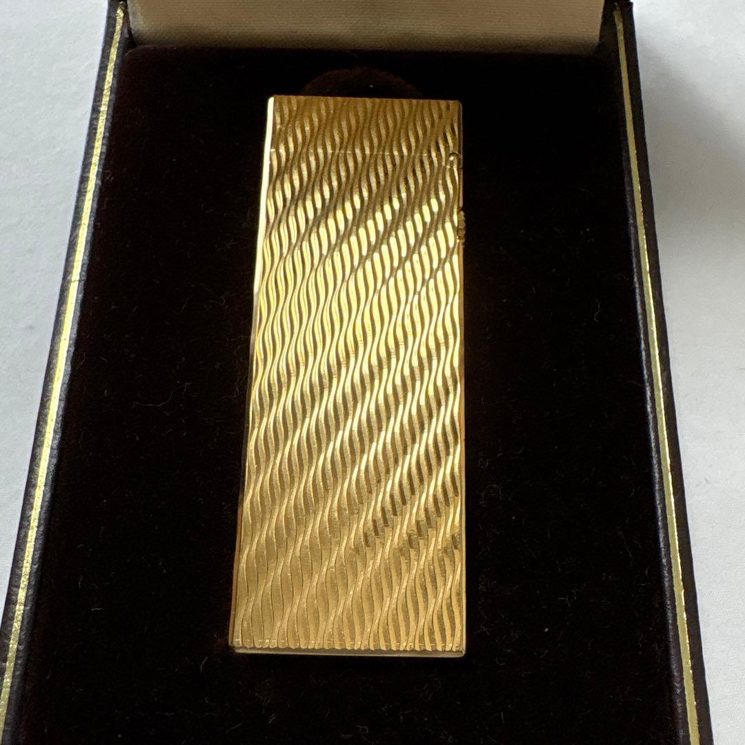 美品 Dunhill ダンヒル ライター ゴールド