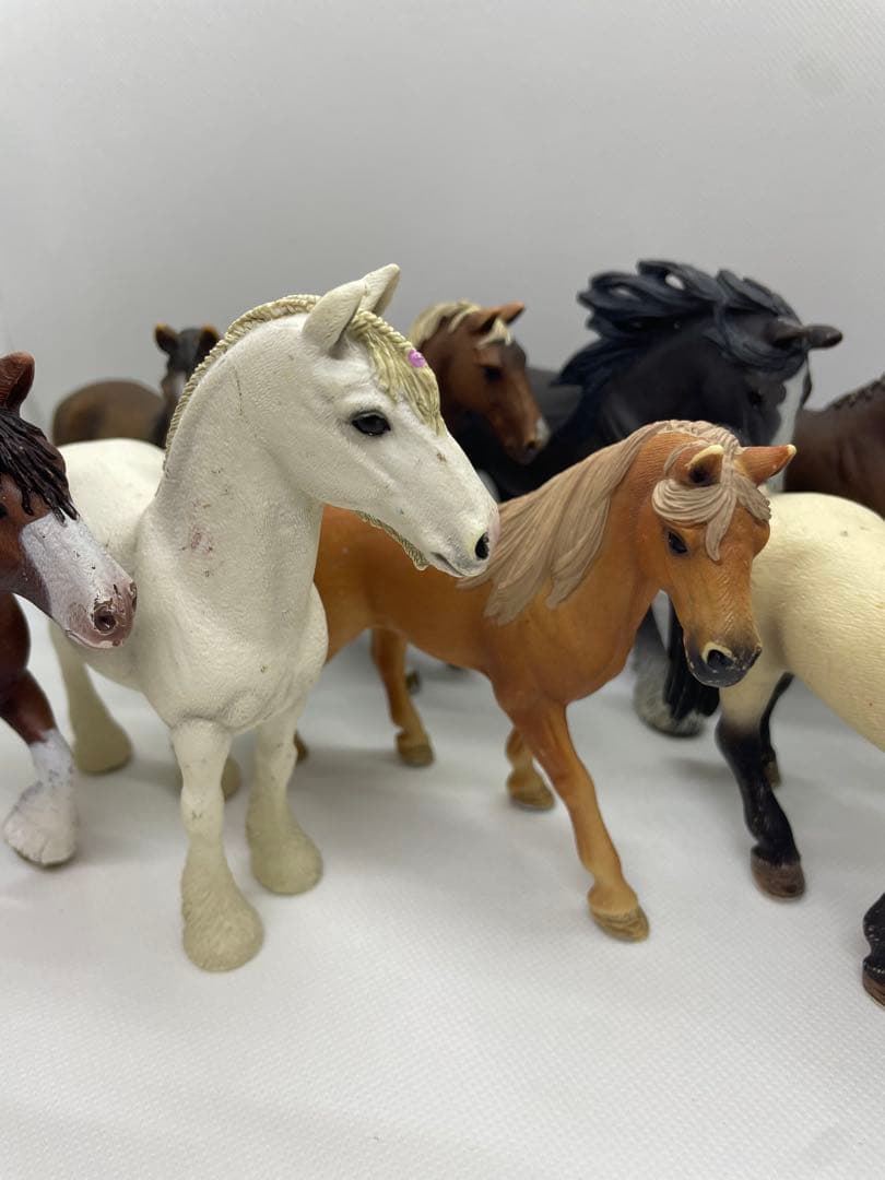 シュライヒ 馬 フィギュア 19体　まとめ売り 動物フィギュア 使用感あり