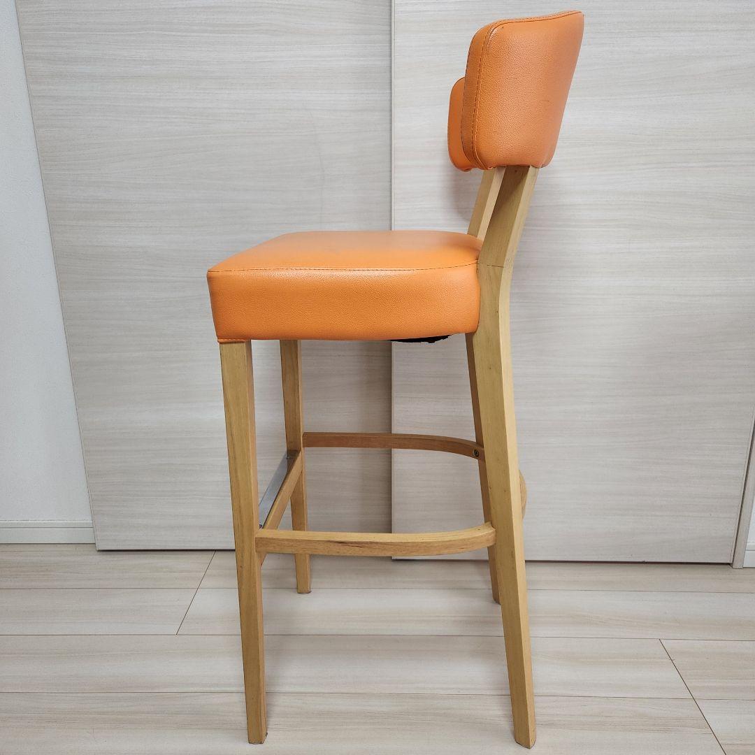 ②マニコカウンターB MANICO 背張 背もたれ付き カウンターチェア