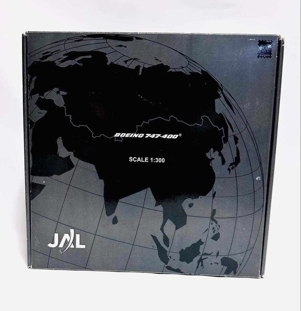 hogan 1/300 B747-400 JALアーク塗装 ダイキャストモデル