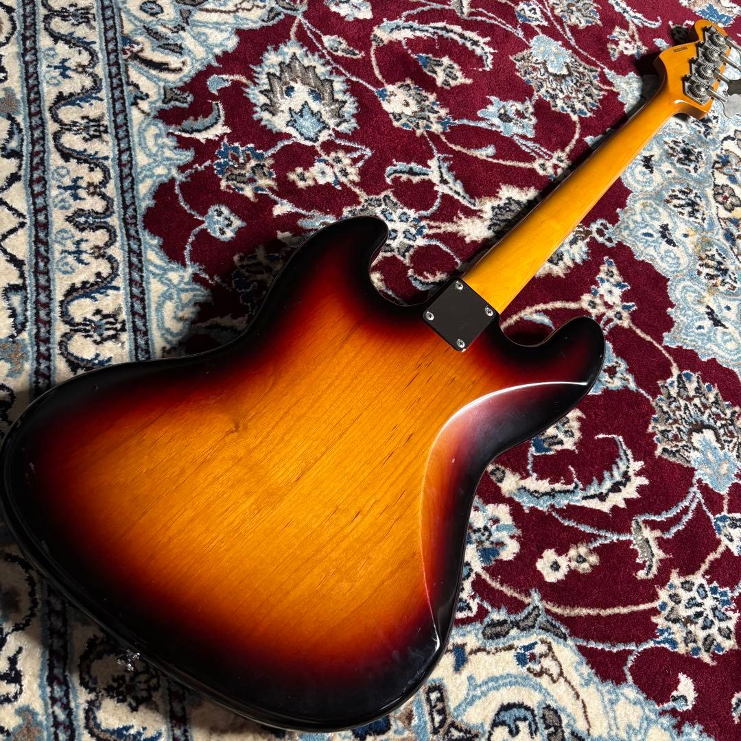 EDWARDS ジャズベース ラッカー塗装　2012年製　サンバースト