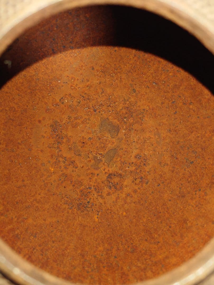 茶釜 茶がま あられ 茶道具 茶室 骨董品 古道具 アラレ 鉄瓶 茶道 霰星