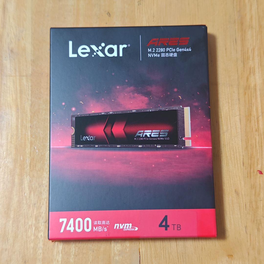内蔵型SSD Lexar ARES M.2 2280 SSD 4TB