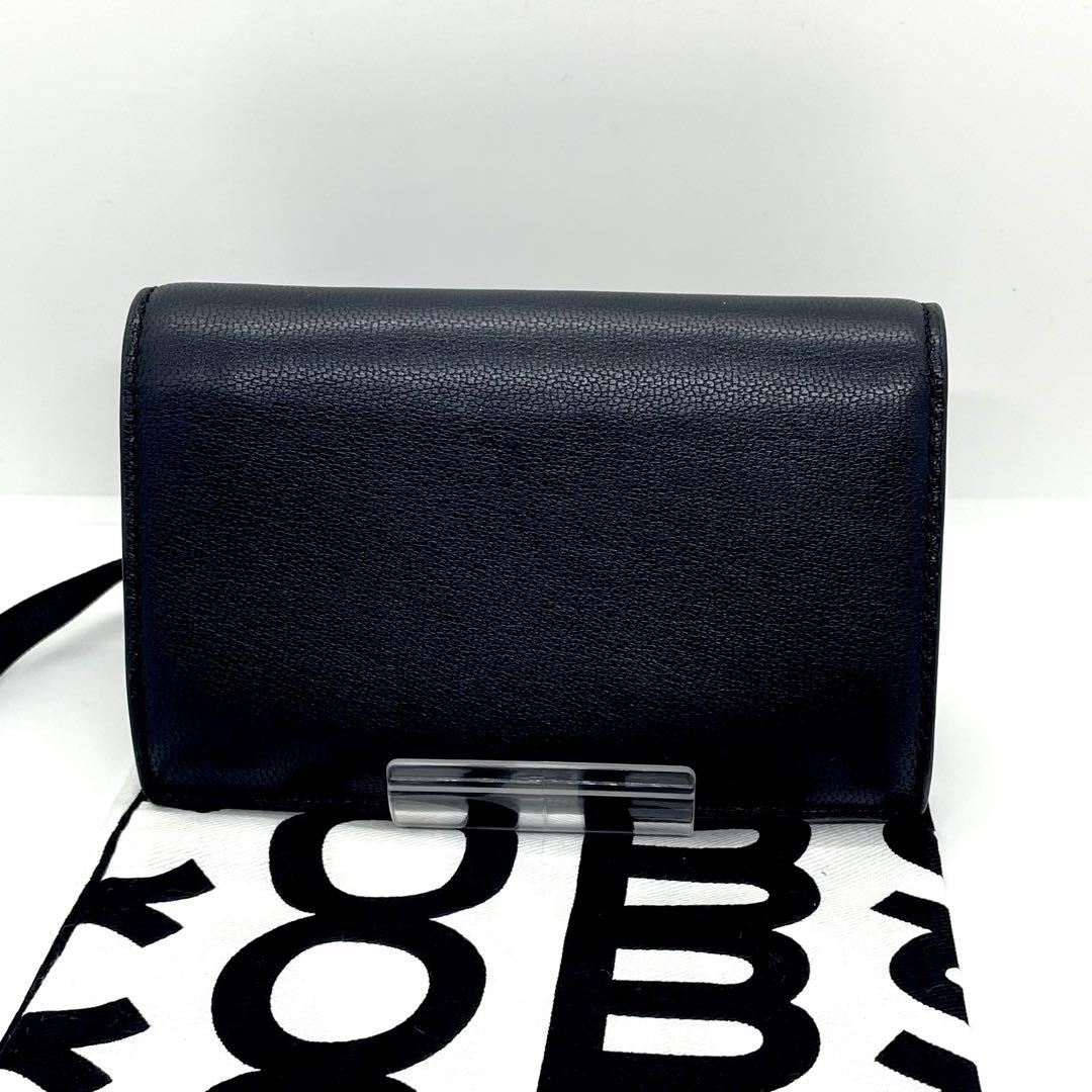 マークジェイコブス ブラック 二つ折り財布