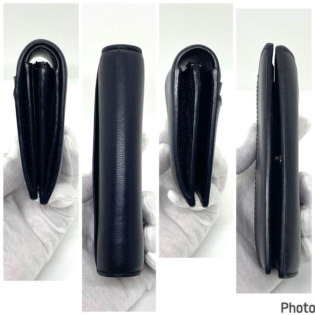 マークジェイコブス ブラック 二つ折り財布