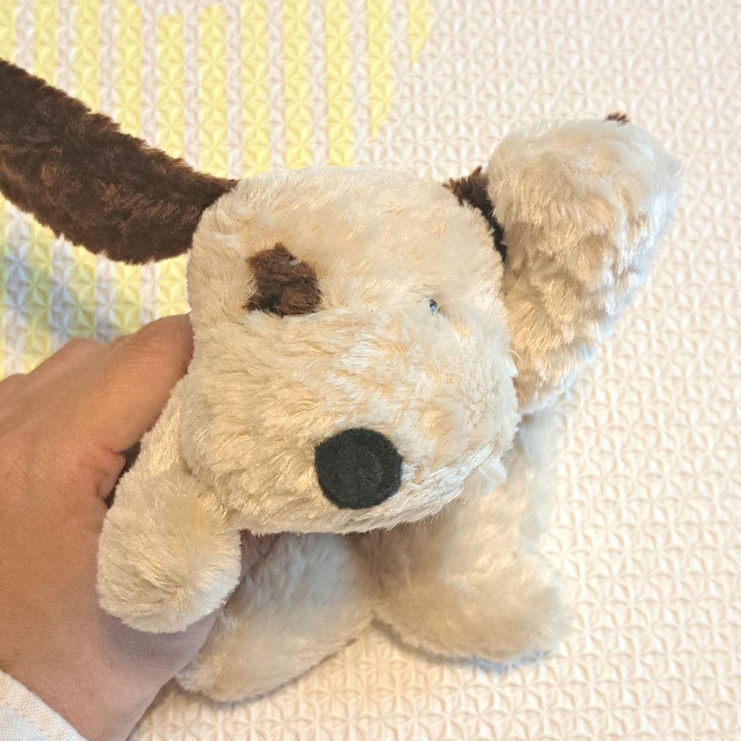 nao's staff shinada 犬 ぬいぐるみ クリーム色と茶色 シナダ