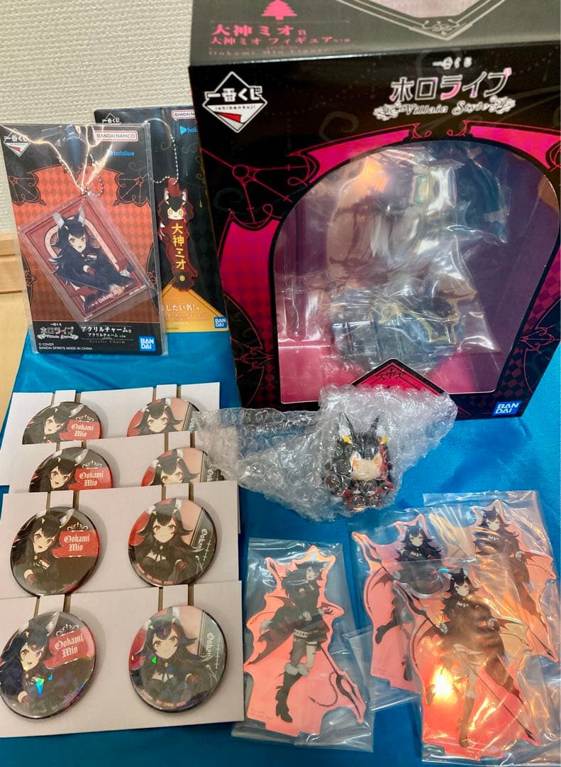 一番くじ ホロライブ　～Villain Style～　 大神ミオ　セット