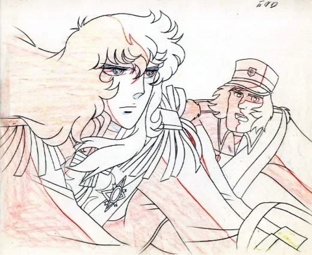 ベルサイユのばら　設定資料・原画　89枚