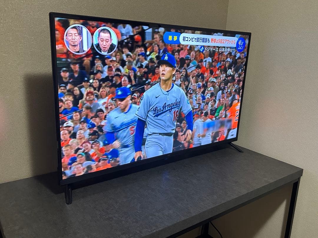 IRIE 43インチ液晶テレビ FFF-TV2K43WBK2