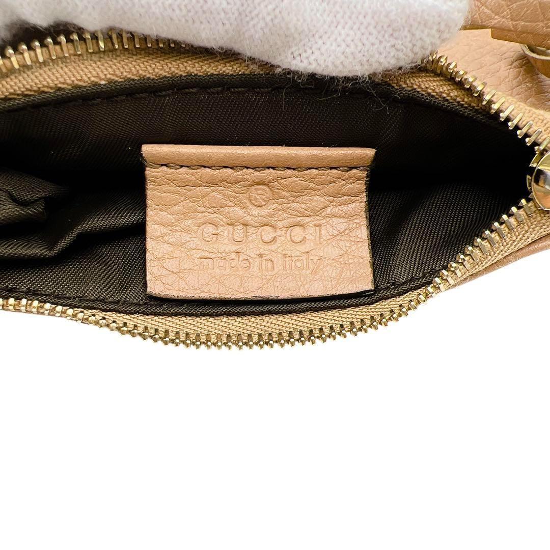 専用　GUCCI タッセル ベージュ キーリング ケース 6964