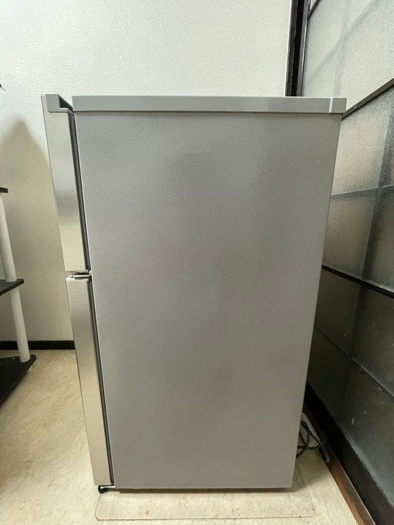ステンレススチール冷蔵庫 上段冷蔵室 下段冷凍室