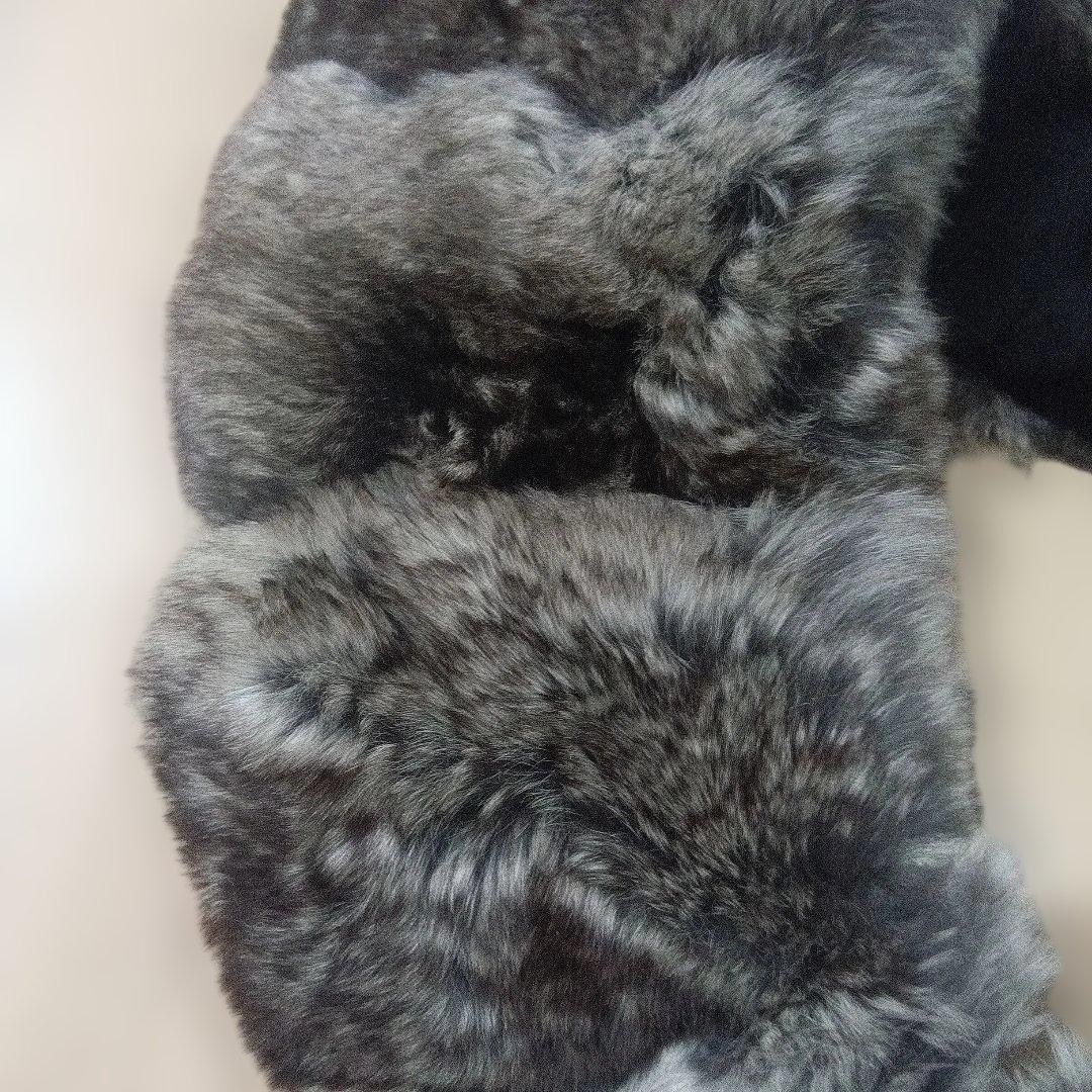 新品タグ付き☆　Guy Laroche 　チンチラ ファー マフラー　襟巻