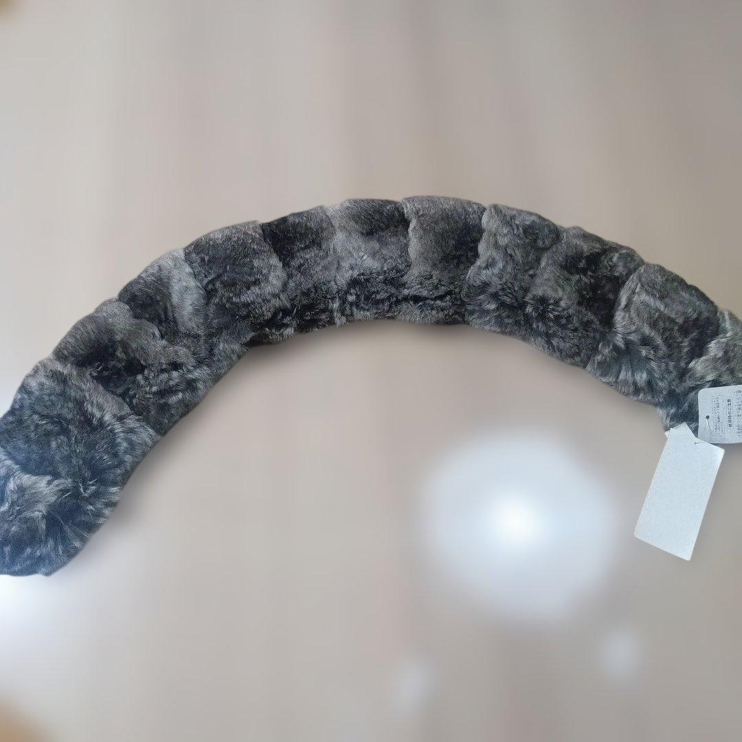 新品タグ付き☆　Guy Laroche 　チンチラ ファー マフラー　襟巻