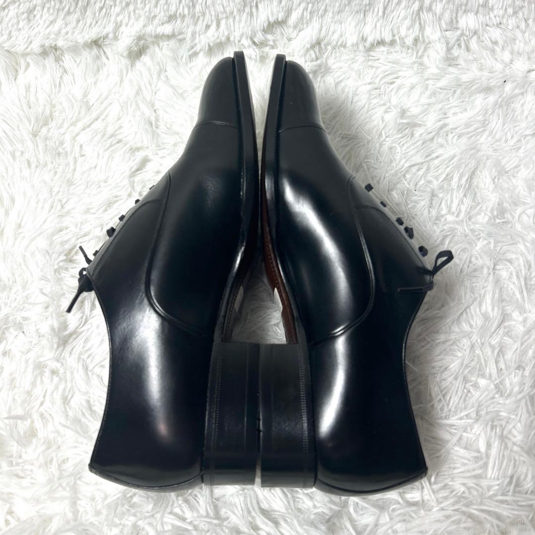 【未使用品】Marelli本革 ストレートチップ ビジネスシューズ 25.5cm