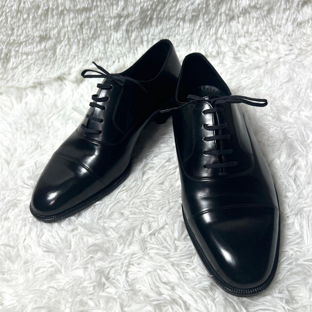 【未使用品】Marelli本革 ストレートチップ ビジネスシューズ 25.5cm